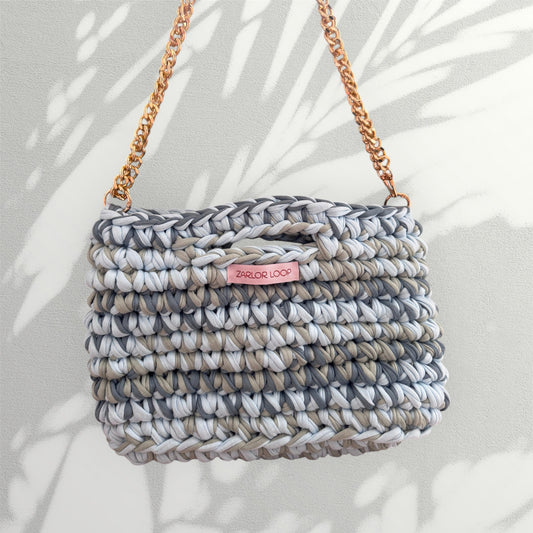 Ti Zarlor Bag Sky Blue, Khaki, and Dark Blue